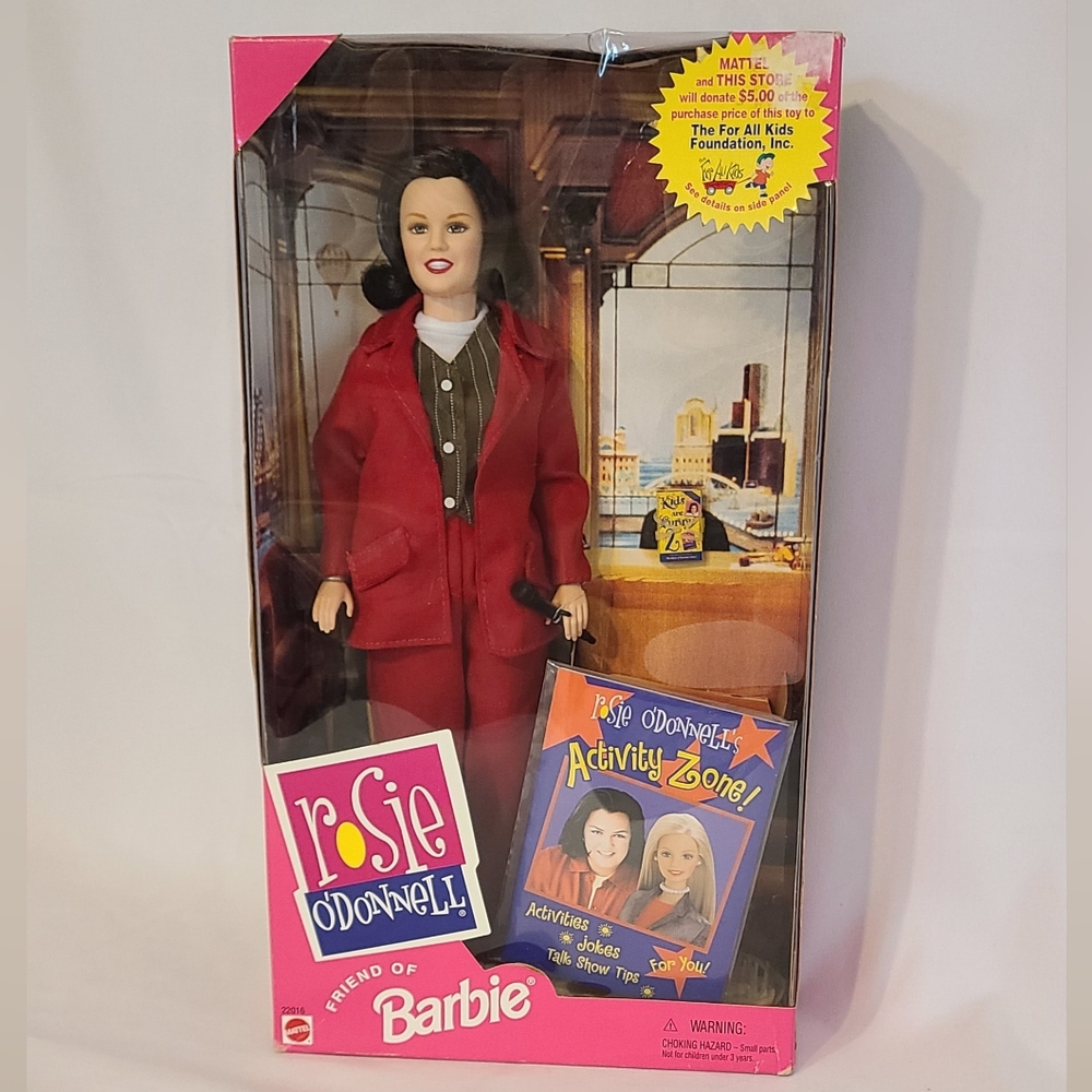 Rosie O'Donnell Friend Of Barbie Doll
